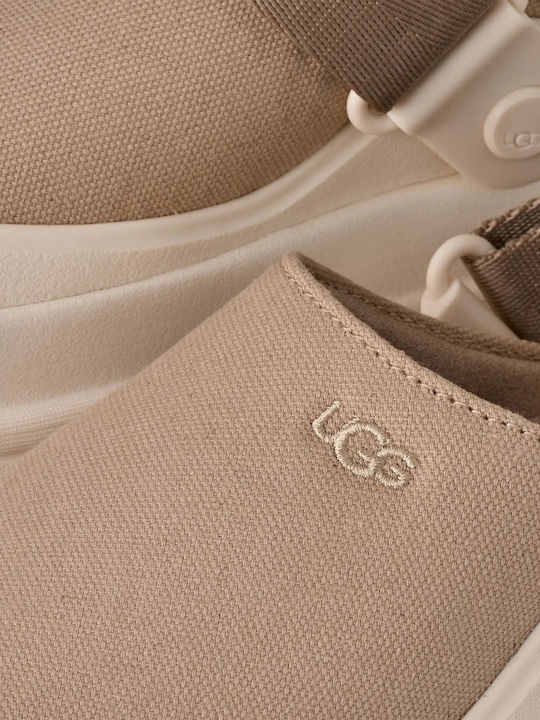 UGG Γυναικεία Σαμπό Μπεζ