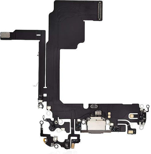 Apple iPhone 15 Pro Max Anschluss Zum Aufladen Flex Kabel Natürlicher Titan Oem