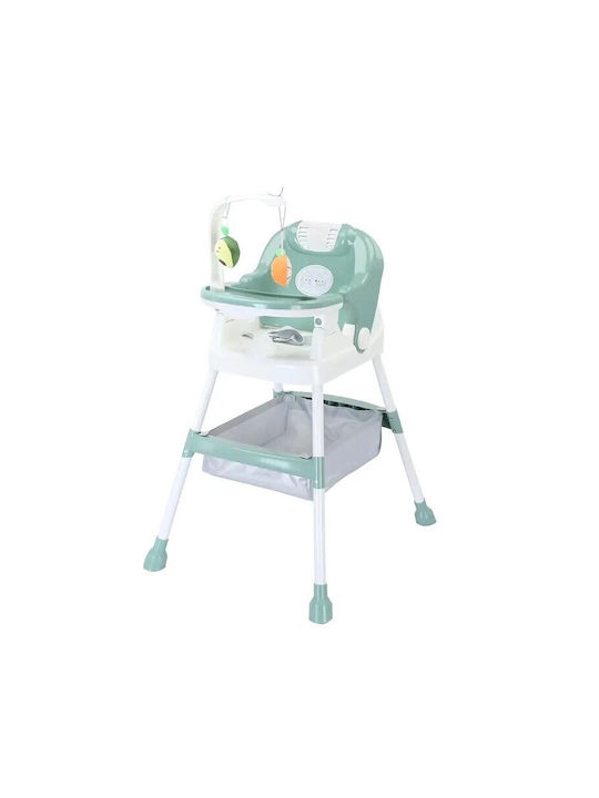 Alista Home Scaun Înalt De Masă Bebe Verde