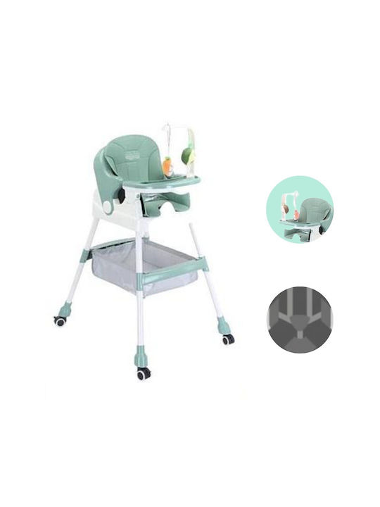 Alista Home Scaun Înalt De Masă Bebe Verde