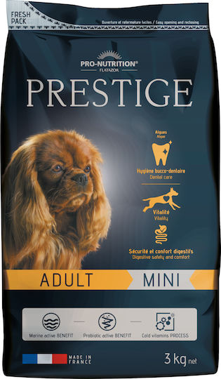 Flatazor Prestige Adult Mini 3kg Ξηρά Τροφή για Ενήλικους Σκύλους Μικρόσωμων Φυλών με Πουλερικά