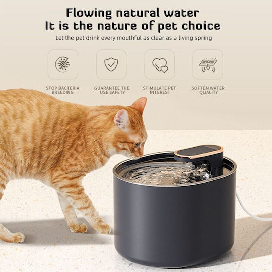 Plastic Water Fountain for Dog & Cat 3lt 20x17x15.5cm
