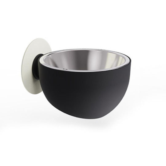 Animal Stainless Steel Bowl Food for Dog & Cat in White Color