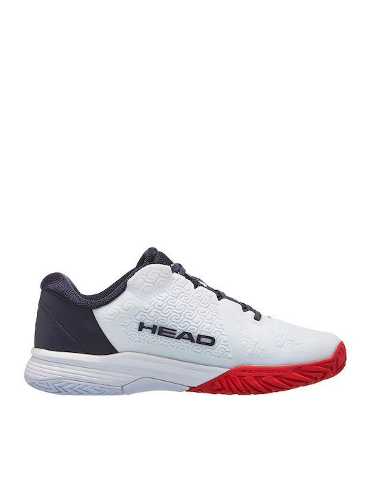 Revolt Pro Kids Sports Shoes Tennis with Laces White