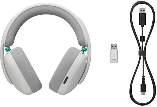 Logitech G335 Lightspeed Căști Gaming Wireless Over Ear cu Conectare USB Alb