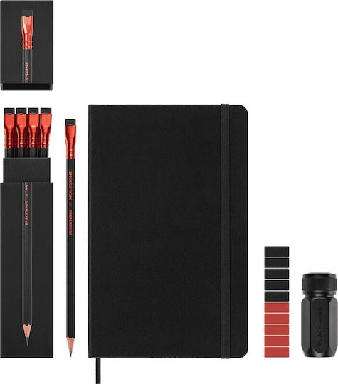 Blackwing Set 10 Pagini De Înlocuire Cu Copertă Tare Și Cauciuc (Desene Și Modele Diverse)