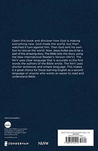 Nirv, Outreach Bible, Paperback, Blue: New International Reader's Version, Blue