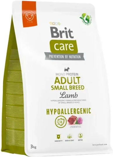 Brit Care Adult Small Breed 7kg Hrană Uscată fără Gluten pentru Câini Adulţi de Rase Mici cu Orez
