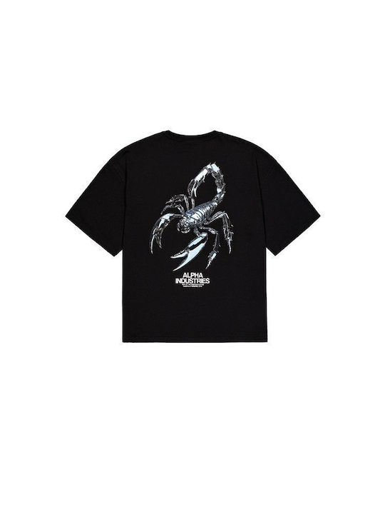 T-shirt Μαύρο