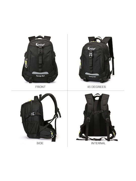 Cardinal Mountaineering Backpack 28lt Waterproof Black Hiking