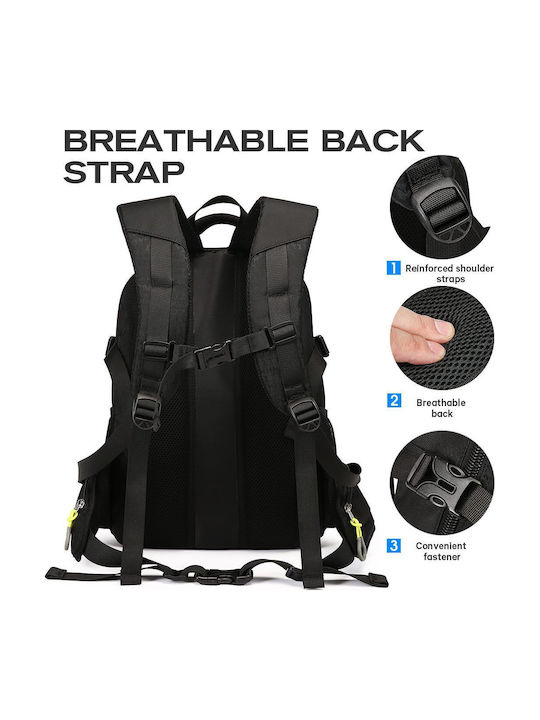 Cardinal Mountaineering Backpack 28lt Waterproof Black Hiking
