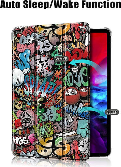 Flip Cover Ανθεκτική Πολύχρωμη (Apple Ipad 7 10.2" (2019))