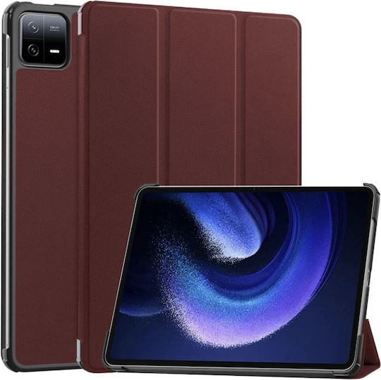 Husă Tabletă Xiaomi Pad 6 Pad 6 Pro Skyddar Innovation Suport Multi-unghi Funcție Sleep Wake Foldpro Roșie Set Autocolant