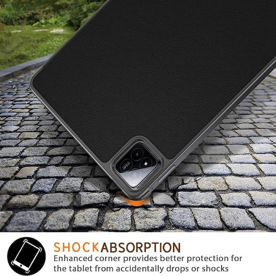Husă Tabletă Xiaomi Pad 7 7 Pro Skyddar Innovation Suport Multi-unghi Funcție Sleep Wake Foldpro Negru Set Autocolant