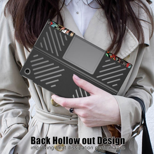 Tablet Case Lenovo Tab Plus Skyddar Innovation Multi-angle Stand Sleep Wake Function Foldpro Urban Vibe Set Sticker