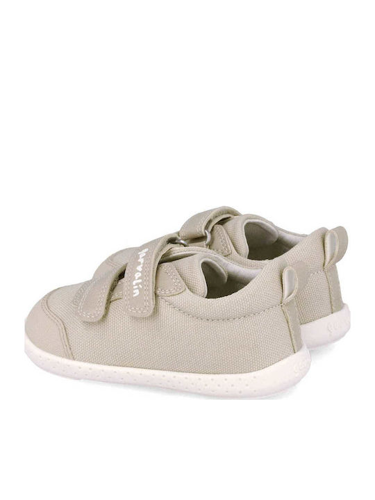 Kinder Sneaker Anatomisch Barfuß Beigen