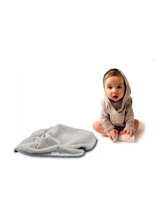 BabyMam Pătură Pepinieră Swaddling Gri Cu Animal 75x100cm