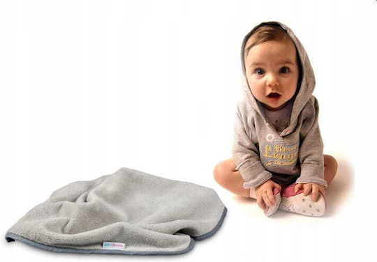 BabyMam Pătură Pepinieră Swaddling Gri Cu Animal 75x100cm
