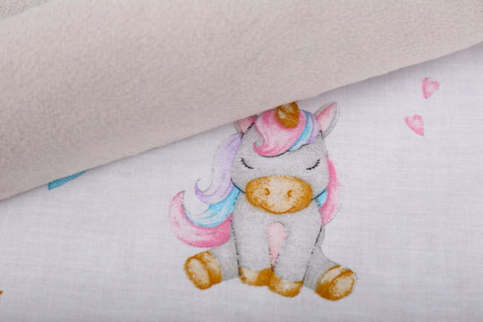 BabyMam Pătură Pepinieră Swaddling 100% Bumbac Roz 75x50cm