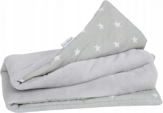 BabyMam Pătură Pepinieră Swaddling 100% Bumbac Gri 75x50cm