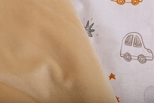 BabyMam Pătură Pepinieră Swaddling 100% Bumbac Albă 75x50cm