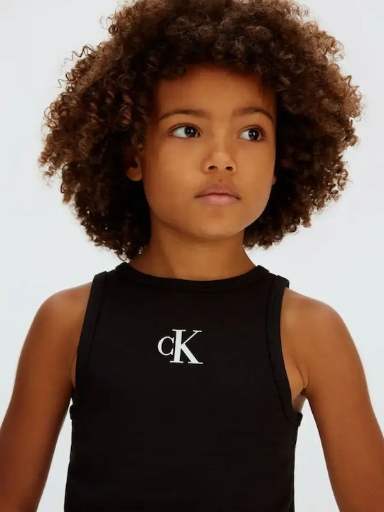 Kids Top Sleeveless Black
