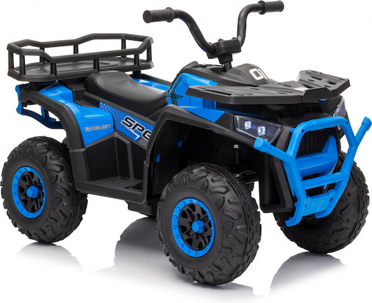 Kids Electric 4 Wheel Motorcycle 12 Volt Blue for 3+ Years