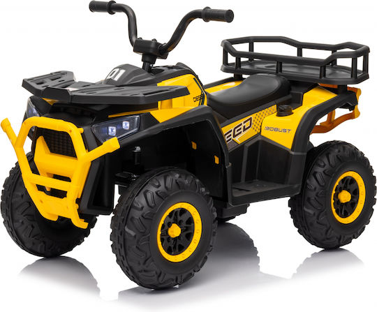 Kids Electric 4 Wheel Motorcycle 12 Volt Yellow