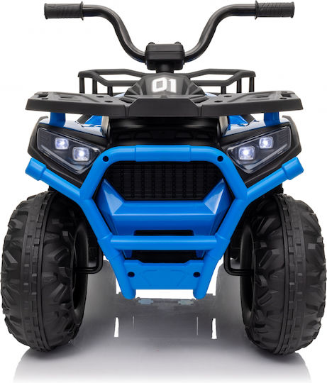 Kids Electric 4 Wheel Motorcycle 12 Volt Blue for 3+ Years