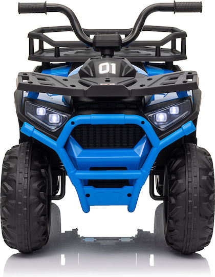 Kids Electric 4 Wheel Motorcycle 12 Volt Blue for 3+ Years