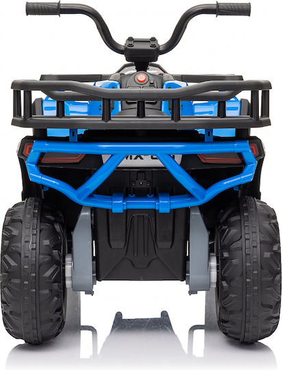 Kids Electric 4 Wheel Motorcycle 12 Volt Blue for 3+ Years