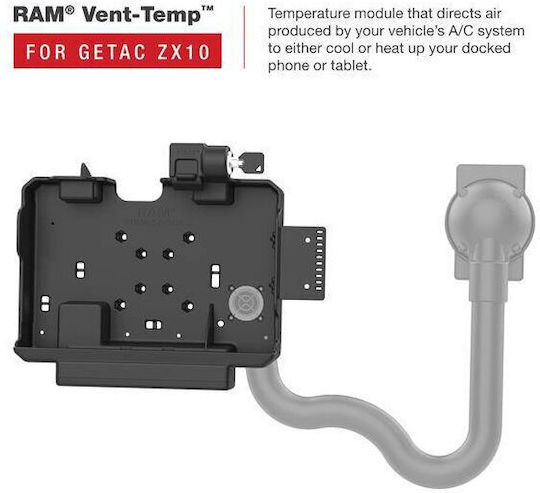 Ram Mounts Ram Locking Power + Data Dock Getac Zx10 Multicolor