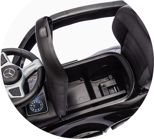 Chipolino Mercedes C-Class Количка Езда На С Ръкохватка За Родител Със Звук Черна
