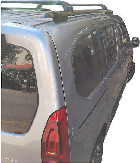 Nordrive Metallic Car Roof Bars for Citroen Berlingo 2018-2022 Set with Roof Rack Legs