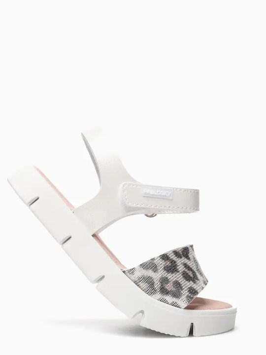 Kids' Anatomic White Sandals