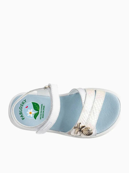 Kids' Anatomic White Sandals
