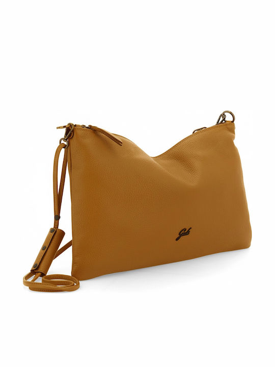 Leather Women's Shoulder Bag Tabac