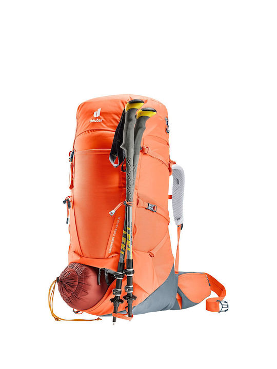 Deuter Rucsac De Alpinism 45lt Rezistent La Apă Portocaliu De Drumeție