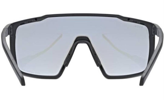 Uvex Cycling Glasses with Black Frame and Photochromic Lenses