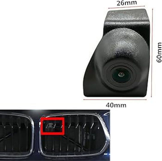 Digital IQ Cameră Qs8233 AHD-NTSC Cameră Față BMW X2 F39 Mod 2017-2023