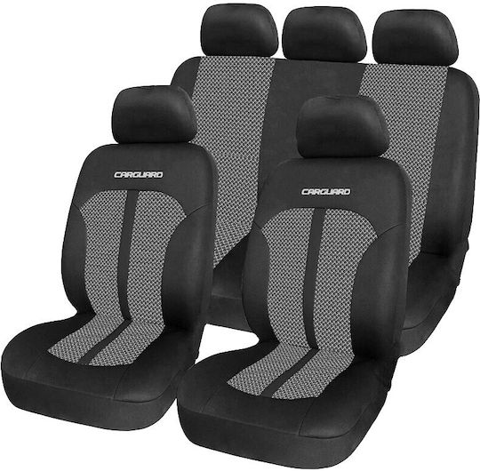 CarGuard CarGuard Polyester Autositzbezüge Grau / Schwarz