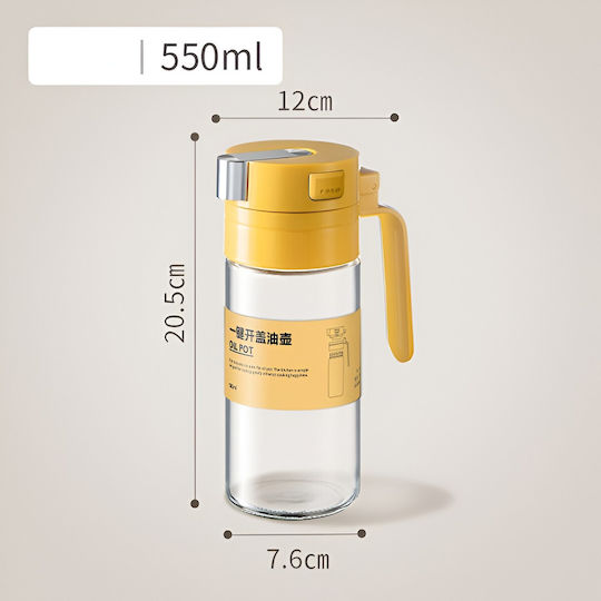Alista Home Cutie De Ulei Din Sticlă Cu Flux 550ml