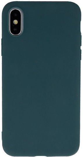 Matt Silicone Back Cover Green Redmi Note 15 Pro 5G