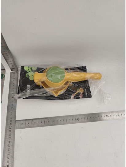 Alista Home Presă De Mână Pentru Lămâie Și Portocală Din Plastic În Culoare Galbenă