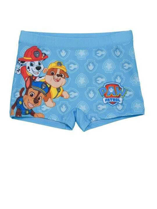 Disney Paw Patrol Παιδικό Μαγιό Βερμούδα / Σορτς Γαλάζιο