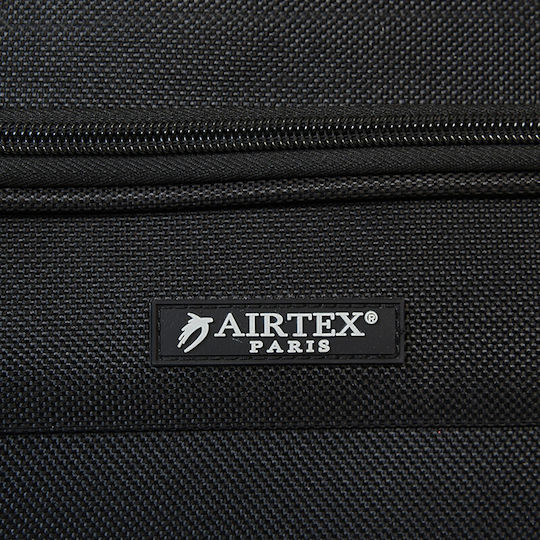 Airtex Paris Sack Voyage 43lt Black with Wheels Fabric Length 53cm Width 28cm Height 29cm
