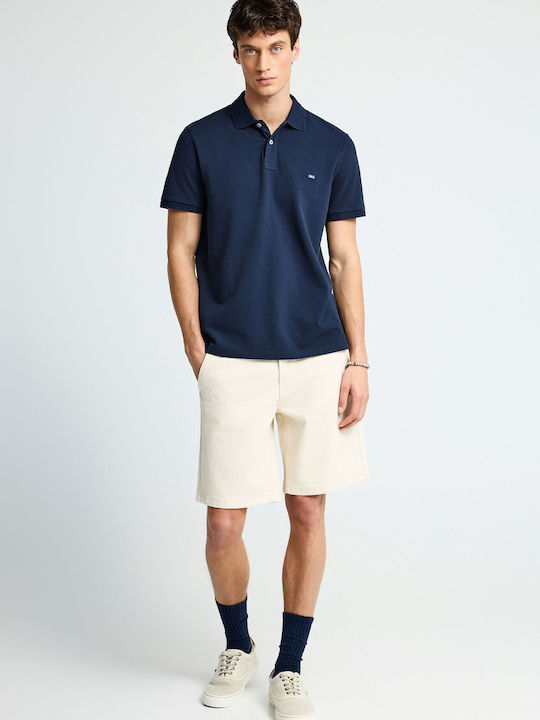 Funky Buddha Polo Μπλούζα Navy