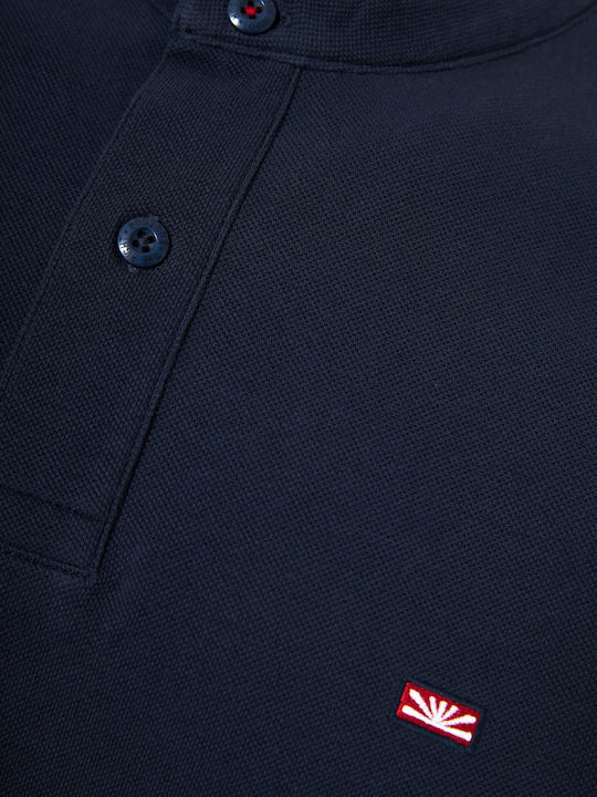 Polo Short Sleeve Blouse Navy Blue