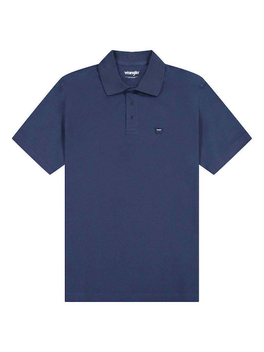 Wrangler Polo Μπλούζα Μαυρο