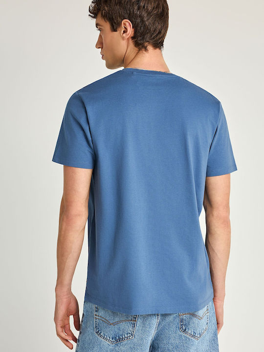 Funky Buddha T-shirt Indigo FBM013-001-04-INDIGO